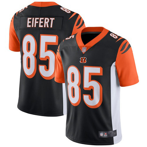 Cincinnati Bengals Limited Black Men Tyler Eifert Home Jersey NFL Footballl #85 Vapor Untouchable